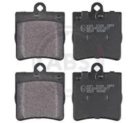 Plaquettes de frein 37021 A.B.S. pour MERCEDES-BENZ CHRYSLER