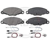Plaquettes de frein 37039 A.B.S. pour CITROËN PEUGEOT