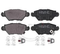 ABS All Brake Systems Plaquettes de frein 37059 pour Opel Zafira A Monospace, Astra G Break