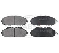 Plaquettes de frein 37084 A.B.S. pour NISSAN PATROL GR V Wagon