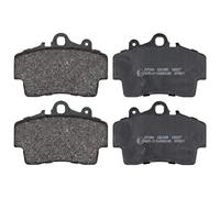 ABS All Brake Systems Jeu de 4 plaquettes de frein avant 37094 pour Porsche Boxster/Cayman