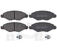 Plaquettes de frein 37105 A.B.S. pour PEUGEOT 206 Van 206 A trois volumes 206 SW