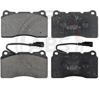 ABS All Brake Systems Plaquettes de frein 37106 – Jeu de 4 avant