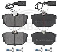ABS All Brake Systems Plaquettes de frein arrière 37110 Jeu de 4