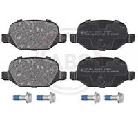 ABS All Brake Systems Plaquettes de frein 37184 pour Alfa Romeo Fiat Lancia - Jeu de 4