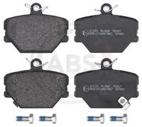 A.B.S. Plaquettes de frein 37220 pour SMART FORTWO Coupé Cabrio Roadster