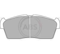 Plaquettes de frein 37236 A.B.S. pour SUZUKI MITSUBISHI