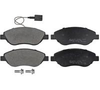 ABS All Brake Systems – Jeu de 4 plaquettes de frein avant 37281 – pour Fiat, Lancia, Alfa Romeo