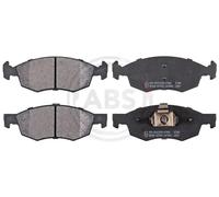 Plaquettes de frein 37286 A.B.S. pour FIAT DOBLO Monospace