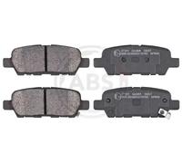 ABS All Brake Systems – Jeu de 4 plaquettes de frein arrière 37321