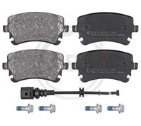 A.B.S. Jeu de 4 plaquettes de frein arrière 37413 pour VW Multivan/Transporter T5-T6 California