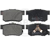 ABS All Brake Systems Plaquettes de frein 37510 pour Honda Accord VIII, CR-V II, FR-V