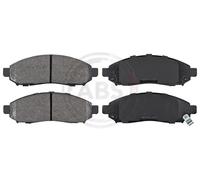 A.B.S. Plaquettes de frein 37518 - Avant pour Nissan Pathfinder III, Navara NP300, Leaf - Jeu de 4
