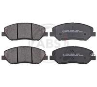 ABS All Brake Systems Plaquettes de frein 37522 – Témoin d'usure 17 mm pour HYUNDAI SANTA FÉ II (CM)