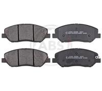 ABS All Brake Systems Plaquettes de frein 37522 – Témoin d'usure 17 mm pour HYUNDAI SANTA FÉ II (CM)