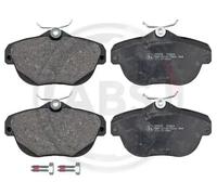 ABS All Brake Systems Plaquettes de frein arrière 37539 – Jeu de 4 pour Citroën C6