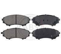 ABS All Brake Systems Plaquettes de frein 37540 Avant pour FORD et MAZDA Jeu de 4