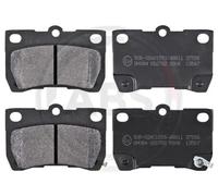 Plaquettes de frein 37556 A.B.S. pour LEXUS IS II IS C GS