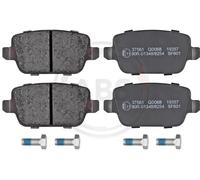 ABS All Brake Systems – Plaquettes de frein 37561 – Jeu de 4 arrière pour Ford, Land Rover, Volvo