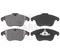 ABS All Brake Systems – Jeu de 4 plaquettes de frein avant 37568 pour Ford Land Rover MG Volvo
