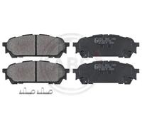 Plaquettes de frein 37611 A.B.S. pour SUBARU FORESTER IMPREZA A trois volumes
