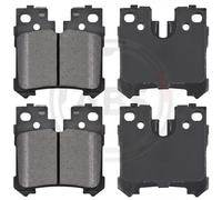 Plaquettes de frein 37653 A.B.S. pour LEXUS LS
