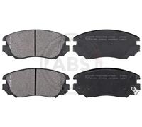 A.B.S. – Jeu de 4 plaquettes de frein 37682 pour Opel Saab Chevrolet Vauxhall