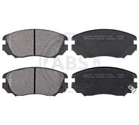 A.B.S. – Jeu de 4 plaquettes de frein 37682 pour Opel Saab Chevrolet Vauxhall
