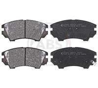 ABS All Brake Systems – Jeu de 4 plaquettes de frein avant 37683
