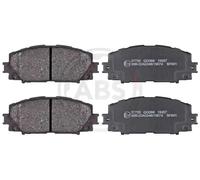 Plaquettes de frein 37755 A.B.S. pour TOYOTA LEXUS