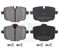 ABS All Brake Systems – Jeu de 4 plaquettes de frein arrière 37787