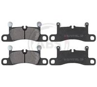 ABS All Brake Systems Plaquettes de frein 37788 – Jeu de 4 plaquettes arrière pour PORSCHE VW