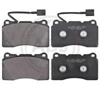 A.B.S. - Jeu de 4 plaquettes de frein 37884 - Réf. 37884