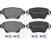 ABS All Brake Systems Plaquettes de frein arrière 37897 – Jeu de 4