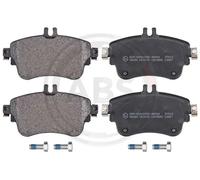A.B.S. - Jeu de 4 plaquettes de frein 37912 - Réf. 37912