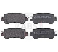 ABS All Brake Systems Plaquettes de frein 37931 pour MAZDA CX-3, CX-5, CX-5 Van – Jeu de 4