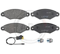 Plaquettes de frein 37997 A.B.S. pour RENAULT KANGOO