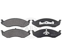 Jeu de 4 plaquettes de frein avant A.B.S. 38477