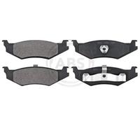 Plaquettes de frein 38512 A.B.S. pour CHRYSLER PLYMOUTH