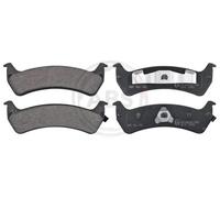 ABS All Brake Systems Plaquettes de frein arrière 38625 pour Jeep Grand Cherokee I - Jeu de 4