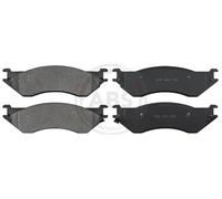 ABS All Brake Systems - Kit de plaquettes de frein 38702 - frein à disque avant pour Dodge/Lincoln