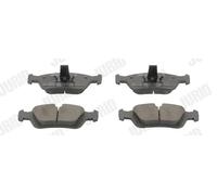 Jeu de plaquettes de frein JURID WHITE 571959JC, avant, Céramique