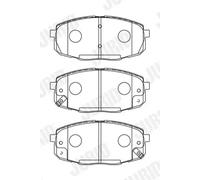 JURID 573730J Kit de plaquettes de frein, frein à disque pour HYUNDAI,KIA