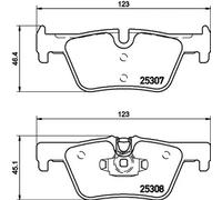 Hella Plaquettes de frein 8DB 355 019-971 – préparées pour indicateur d'usure