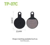 Plaquettes De Frein À Disque Hydrauliques Accessoires Semi-Métalliques Pour Shimano Sram Avid Hayes,2 Paires (4 Pièces),Plaquette De Frein Vtt - Type 2pair Tp-07c
