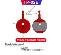 Plaquettes De Frein À Disque Hydrauliques,Semi-Métalliques,Pour Vtt,Pour Shimano Sram,Avid Hayes,Magura Zoom,B01s - Type Tp-02b