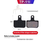 Plaquettes De Frein À Disque Hydrauliques,Semi-Métalliques,Pour Vtt,Pour Shimano Sram,Avid Hayes,Magura Zoom,B01s - Type Tp-11i