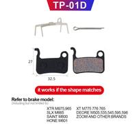 Plaquettes De Frein À Disque Hydrauliques,Semi-Métalliques,Pour Vtt,Pour Shimano Sram,Avid Hayes,Magura Zoom,B01s - Type Tp-01d