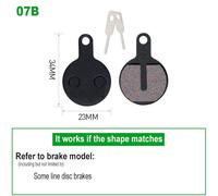Plaquettes De Frein À Disque Pour Vélo De Montagne,Bs01 Wintermano Hayes Sram Maghatchforzagreb A Bathroom Pe Zwing M,10 Paires - Type 10pair 07b