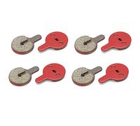 Plaquettes de Frein à Disque pour Vélo électrique Bb5 M446, Plaquettes de Frein pour Scooter, Résine Semi-métallique, 4 Paires pour Tout-Terrain et Conduite de Routine